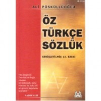 Öz Türkçe Sözlük