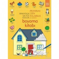 İspanyolca İlk Yüz Sözcük Boyama Kitabı