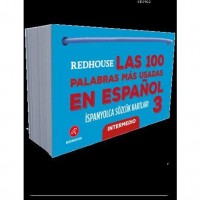 Las 100 Palabras Más Usadas En Español 3; Redhouse İspanyolca Sözcük Kartları