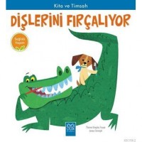 Kita ve Timsah Dişlerini Fırçalıyor