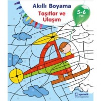 Akıllı Boyama - Taşıtlar ve Ulaşım; 5-6 Yaş