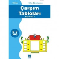 Collins - Çarpım Tabloları Alıştırmalar 3 Yaş 5-7