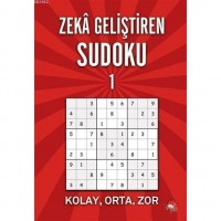 Zeka Geliştiren Sudoku 1; Kolay - Orta - Zor
