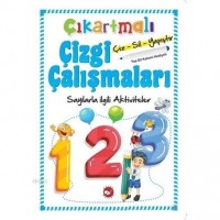 Çıkartmalı Çizgi Çalışmaları - Sayılarla İlgili Aktiviteler