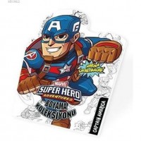 Captan America - Marvel Süper Kahramanlar Boyama Koleksiyonu