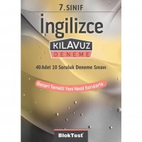 7.SINIF BLOKTEST İNGİLİZCE KILAVUZ DENEME