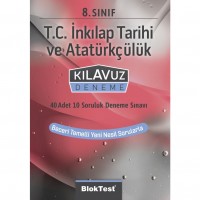 8.SINIF BLOKTEST TC.İNKILAP TARİHİ KILAVUZ DENEME