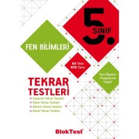 5.SINIF BLOKTEST FEN BİLİMLERİ TEKRAR TESTLERİ