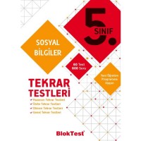5.SINIF BLOKTEST SOSYAL TEKRAR TESTLERİ