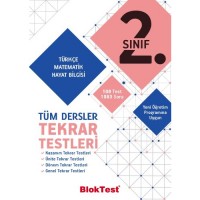 2.SINIF BLOKTEST TÜM DERSLER TEKRAR TESTLERİ