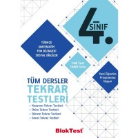 4.SINIF BLOKTEST TÜM DERSLER TEKRAR TESTLERİ