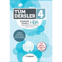 4.SINIF TÜM DERSLER KAZANIM ODAKLI HBA