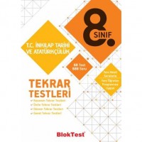 8.SINIF BLOKTEST T.C İNKILAP TAR.TEKRAR TESTLERİ
