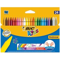 BIC Kids Silinebilir Pastel Boya 24`lü Kutu