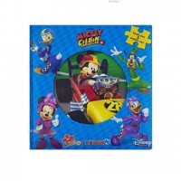 Disney Mickey ve Çılgın Yarışçılar - İlk Yapboz Kitabım Ciltli