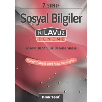 7.SINIF BLOKTEST SOSYAL BİLGİLER KILAVUZ DENEME