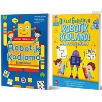 6 Yaş İçin Temel Robotik Kodlama Aktiviteleri Seti 2 Kitap Takım