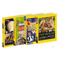 National Geographic Kids Ansiklopedi Seti-4 Kitap Takım