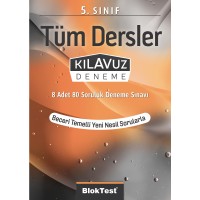 5.SINIF BLOKTEST TÜM DERSLER KILAVUZ DENEME