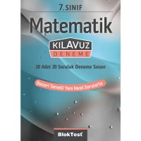 7.SINIF BLOKTEST MATEMATİK KILAVUZ DENEME