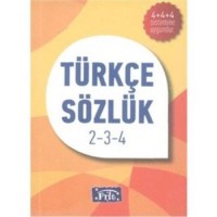 İlköğretim Türkçe Sözlük Karton Kapak 2 3 4