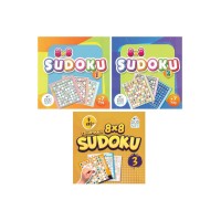 8x8 Sudoku - 3 Kitap Takım