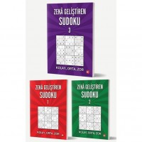 Zeka Geliştiren Sudoku Seti - 3 Kitap Takım