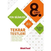 8.SINIF BLOKTEST FEN BİLİMLERİ TEKRAR TESTLERİ