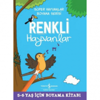 Renkli Hayvanlar - Süper Hayvanlar Boyama Serisi