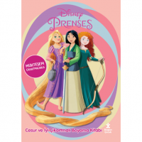 Disney Prenses Cesur ve İyi Çıkartmalı Boyama Kitabı
