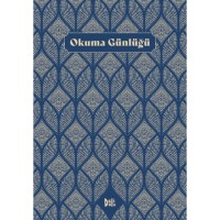 Okuma Günlüğü Motifli-Lacivert