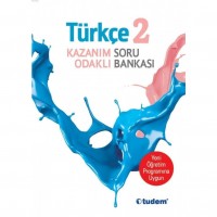 Tudem Yayınları 2. Sınıf Türkçe Kazanım Odaklı Soru Bankası Tudem 