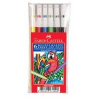 Faber-Castell Keçeli Kalem Yıkanabilir 6 Renk