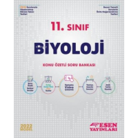 Esen 11.Sınıf Biyoloji Konu Özetli Soru Bankası