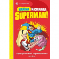 DC Harika Maceralarla Superman Supergirl`ün Evcil Hayvan Sorunu