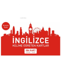 İngilizce Kelime Öğreten Kartlar ;Kırmızı Kutu dirver-loud İngilizce Dil Kartları
