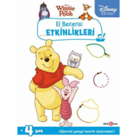 Disney Eğitsel Winnie the Pooh El Becerisi Etkinlikleri Yazıya Hazırlık 4Yaş