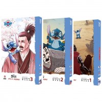 Disney Stiç ve Samuray 1 2 3 Kitap Set