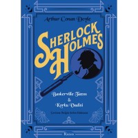 Sherlock Holmes Baskerville Tazısı Korku Vadisi Bez Cilt