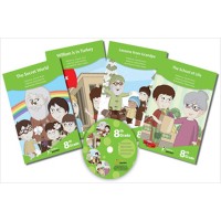 8. Sınıf İngilizce Hikaye Seti 4 Kitap 1 CD