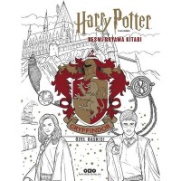 Harry Potter Filmlerinden Resmi Boyama Kitabı - Gryffindor Özel Baskısı