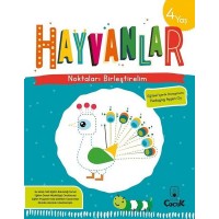 Noktaları Birleştirelim Hayvanlar 4 Yaş