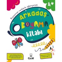 Arkadaş Boyama Kitabı 4 Yaş