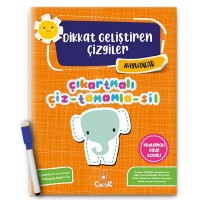 Dikkat Geliştiren Çizgiler Hayvanlar