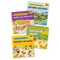 Miniklerle Felsefe Etkinlikleri Serisi 4 Kitap
