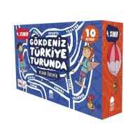 Gökdeniz Türkiye Turunda 4. Sınıf Seti - 10 Kitap
