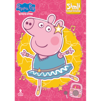 PEPPA PİG SİMLİ ÇIKARTMALI BOYAMA