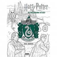 Harry Potter Filmlerinden Resmi Boyama Kitabı – Slytherin Özel Baskısı