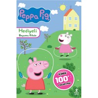 PEPPA PIG 100 ÇIKARTMA HEDİYELİ BOYAMA KİTABI
