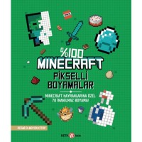 100 Minecraft Pikselli Boyamalar